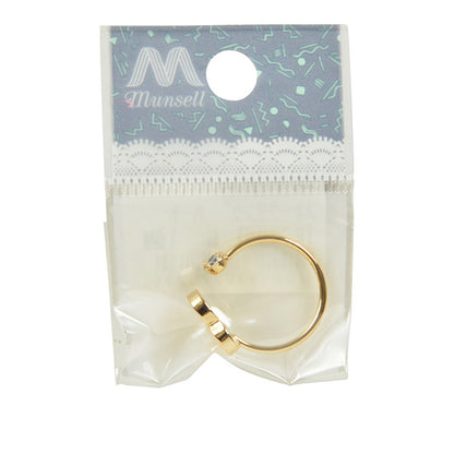 Raccords d'artisanat "Base de base d'argile Heart de coeur GOLD 1 PIÈCE # 3106"