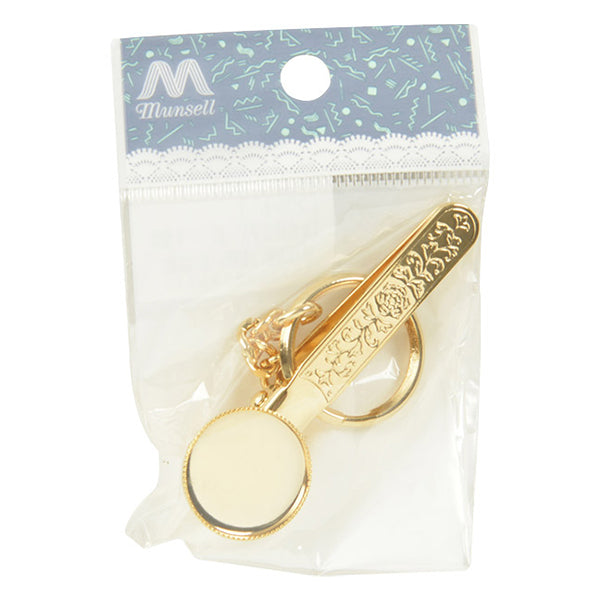 Staffa per artigianato "Porta del tasto borsetta rotonda #8067G"