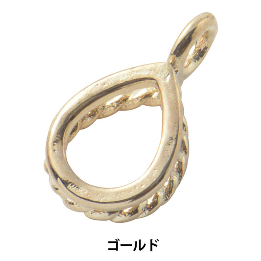 Handicraft bracket "Jewelry Clip Drop Gold"
