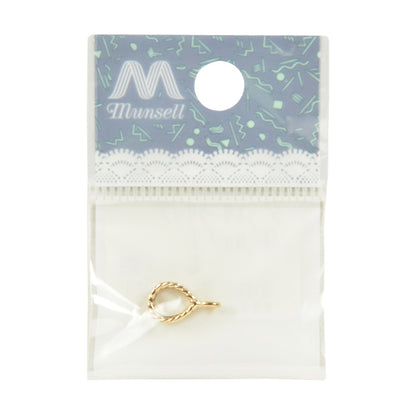 Support d'artisanat "Clip à bijoux Drop gold"