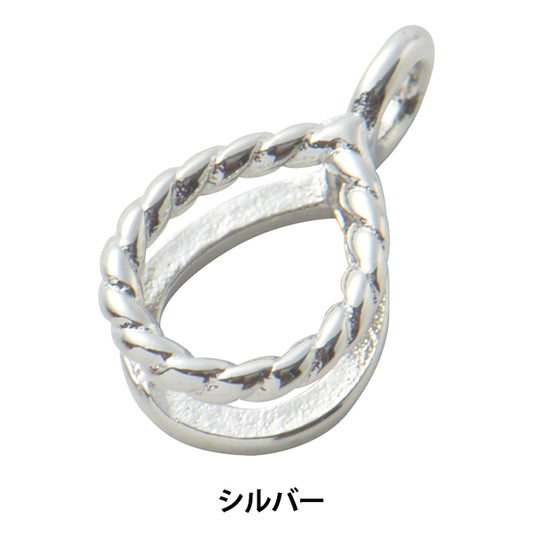 Handicraft bracket "Jewelry Clip Drop Silver"