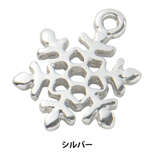 Handicraft bracket "Charm snow crystal silver No.933"