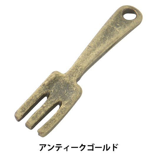 Handicraft bracket "Charm Fork Antique Gold No.10207"