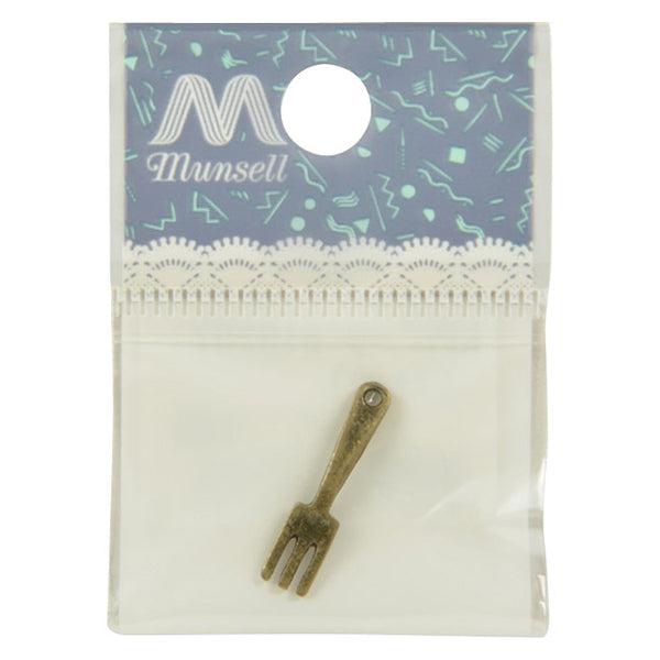 手芸金具 『チャーム フォーク アンティークゴールド No.10207
