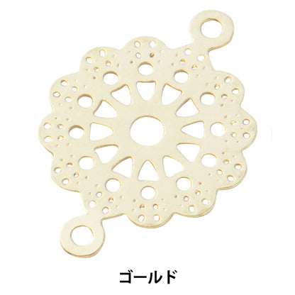 Handicraft bracket "Charm Omachi Motif Gold No.10294"