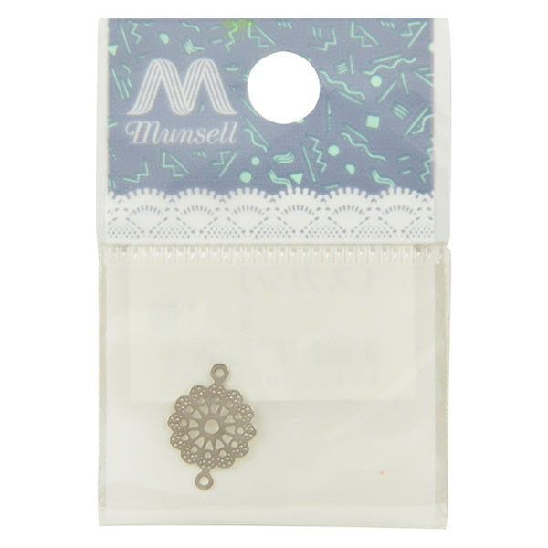 Handicraft bracket "Charm Omachi Motif Silver No.10294"