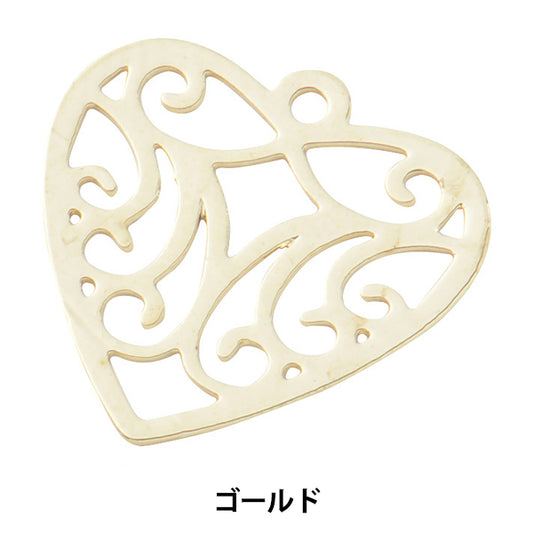 Handicraft bracket "Charm Heart Gold No.10295"