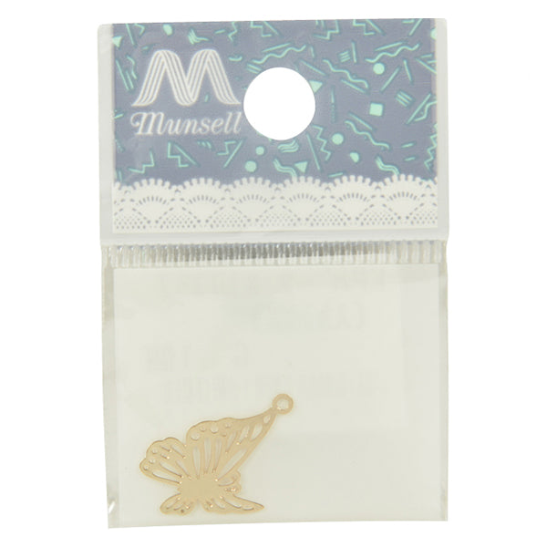 Handicraft bracket "Charm Butterfly Gold No.10357"