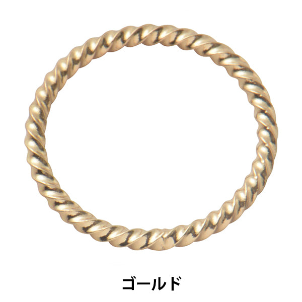 Handicraft bracket "Charm hoop motif Gold No.10367"