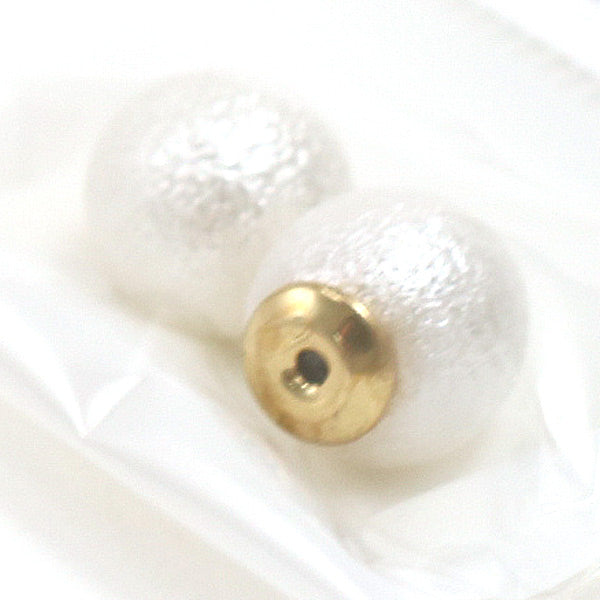 手芸金具 『コットンパール風キャッチ』