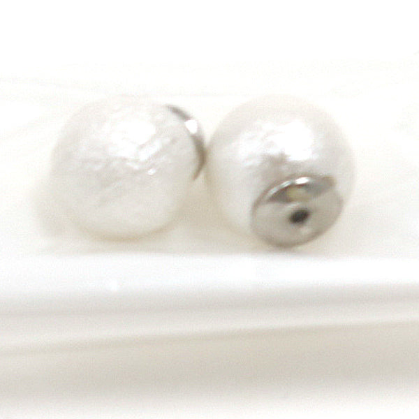 手芸金具 『コットンパール風キャッチ』