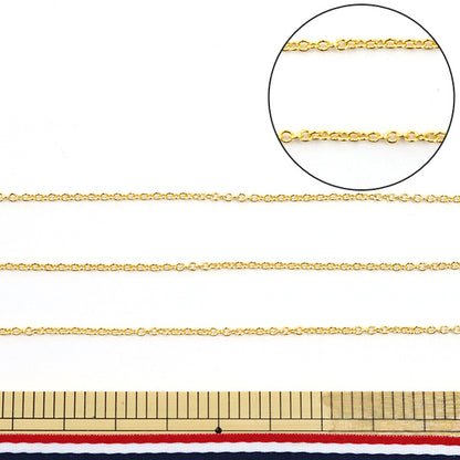 手芸金具 『RD240MG パックチェーン コバン RD240M ゴールド』