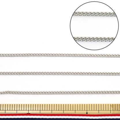 手芸金具 『FE808S パックチェーン キヘイ FE808 シルバー』