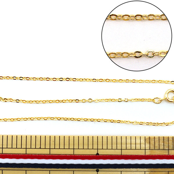 手芸金具 『RD235-GOL チェーンネックレス 小判 G』 – Yuzawaya