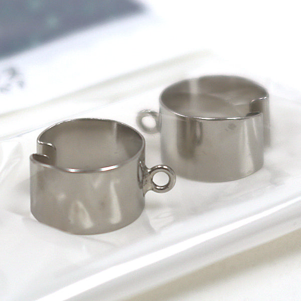 Handicraft bracket "3048BR ear cuffscan with 7mm 1 pair"