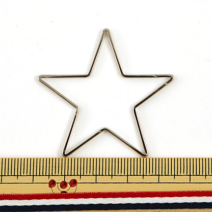 Handicraft bracket "Charm Parts 1 Store Silver PD-1717 S"