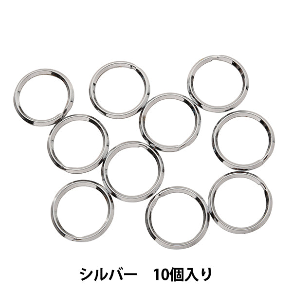Handicraft bracket "Double ring silver T-26 10 pieces"