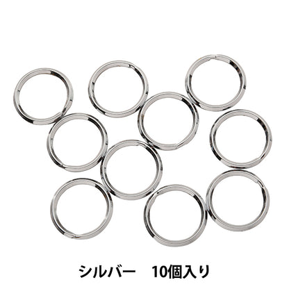 Handicraft bracket "Double ring silver T-26 10 pieces"