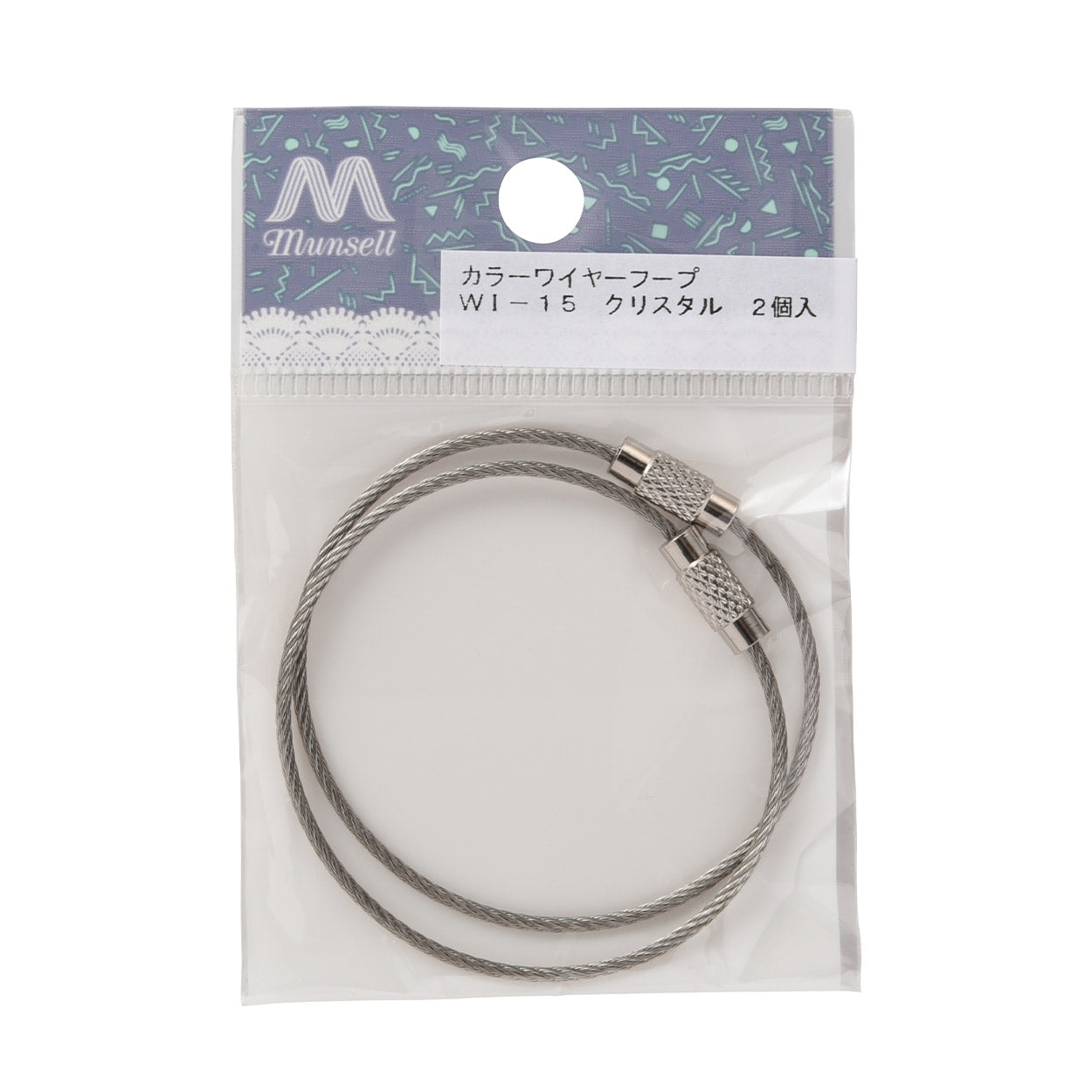 Handicraft bracket "Color Wire Foop Crystal"