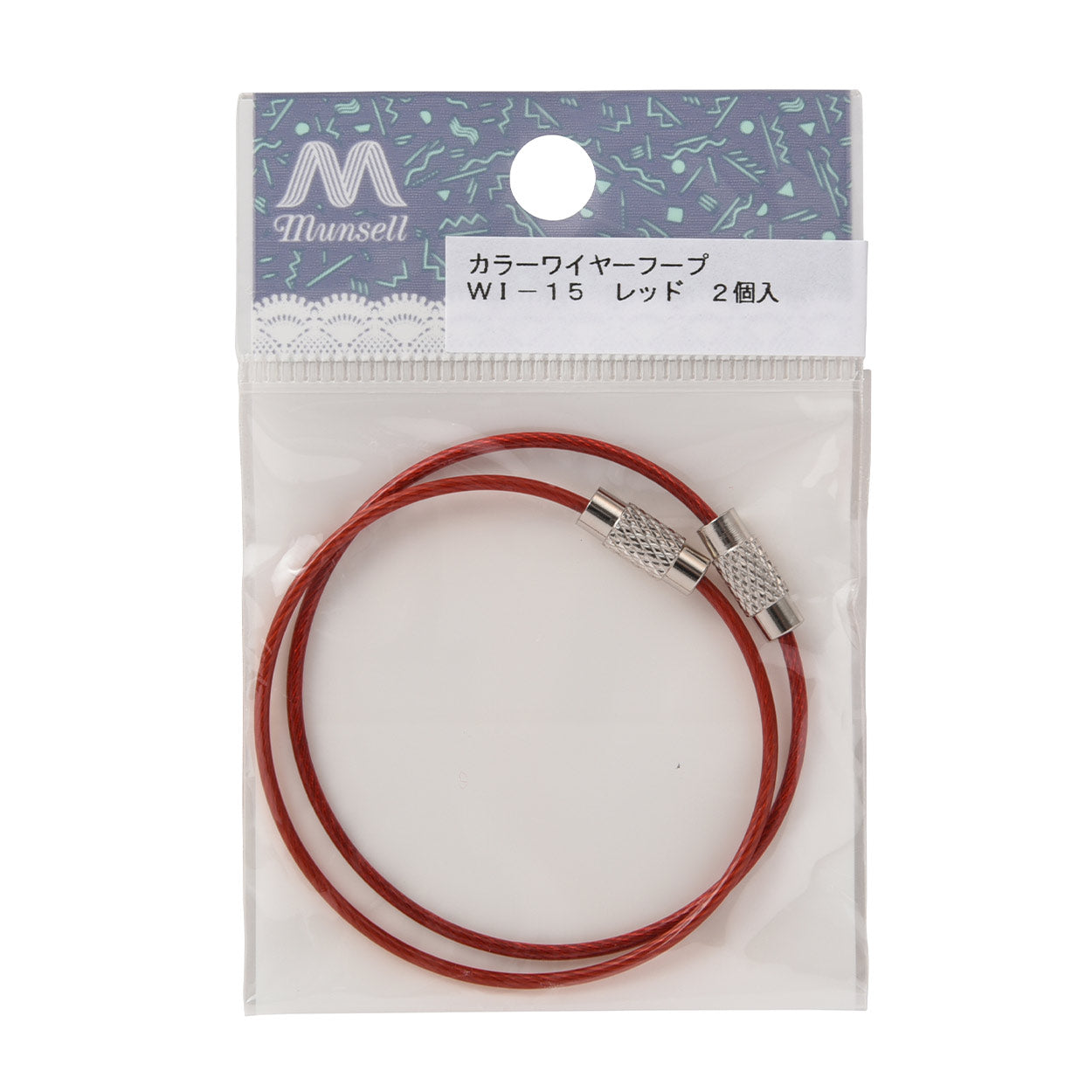 Handicraft bracket "Color Wire Foop Red"