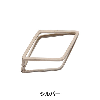 Accessory material "Double Ring Vatican Square Silver"