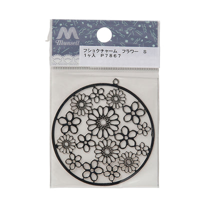 مادة الإكسسوار "سحر معالجة التآكل على شكل زهرة فضية"