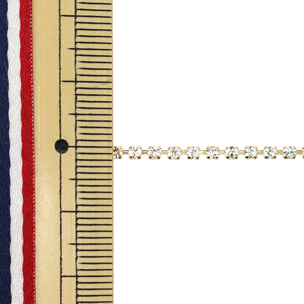 [From quantity 5] Chain "Presiosa Diamond Chain Crystal Gold M100"