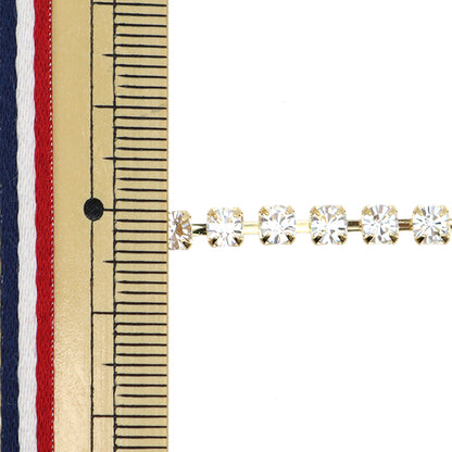 [From quantity 5] Chain "Presiosa Diamond Chain Crystal Gold M130"