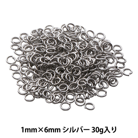 Handicraft bracket "Maru Kan 1.0mm x 6mm Silver 30g"