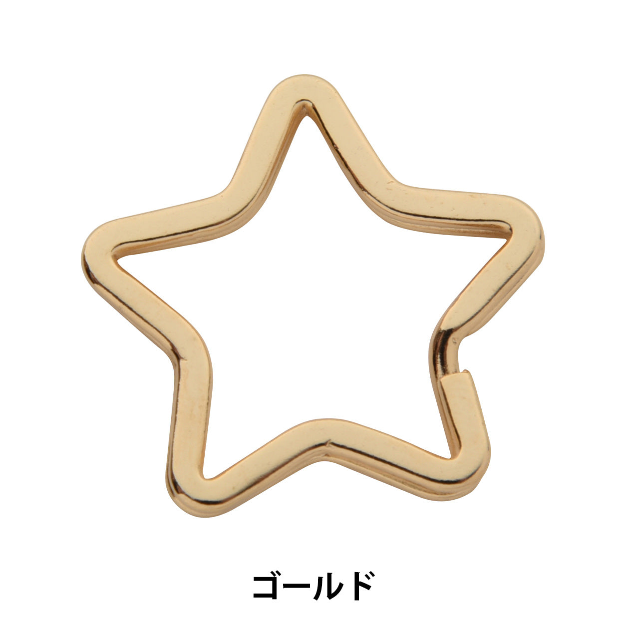 Handicraft bracket "Double Can Star Gold 1 piece"