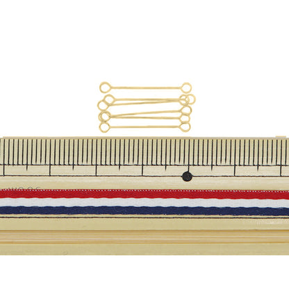 ملحقات اكسسوار “قطع سلك مشترك 20 ملم 6 قطع ذهبي”