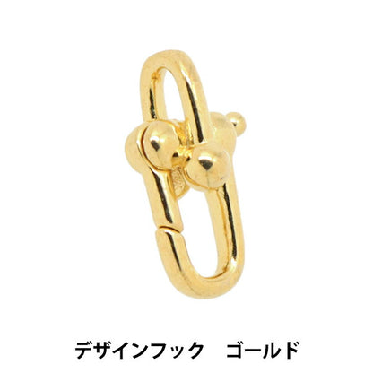 Staffa artigianale "Design Hook Gold Hook-Cug"