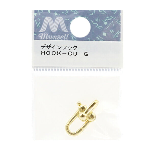 Staffa artigianale "Design Hook Gold Hook-Cug"