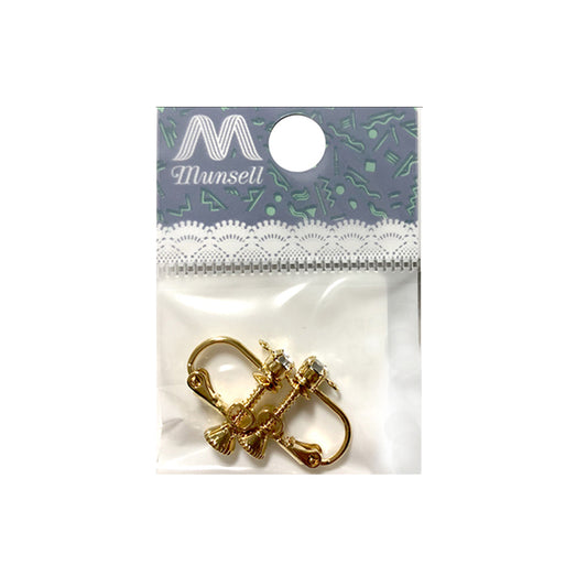 Raccords d'artisanat "271 0058G Boucles d'oreilles avec pierre "