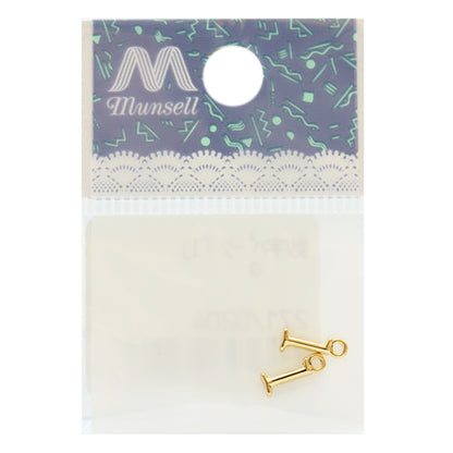 手芸金具 『数字パーツ 1 ゴールド 2個入り 271/0204』