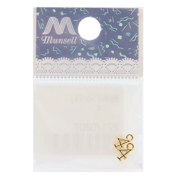 手芸金具 『数字パーツ 4 ゴールド 2個入り 271/0207』