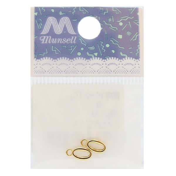 手芸金具 『数字パーツ 0 ゴールド 2個入り 271/0213』