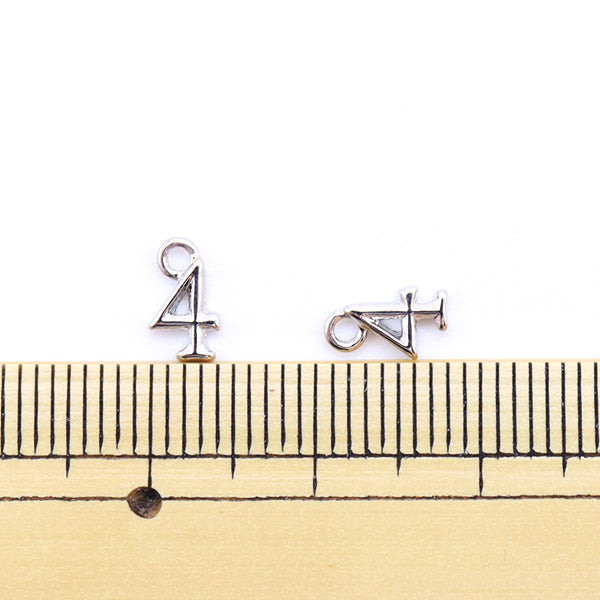 Handicraft bracket "Numeric parts 4 silver 2 pieces 271/0207"