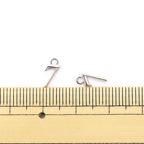 Handicraft bracket "Numeric parts 7 silver 2 pieces 271/0210"