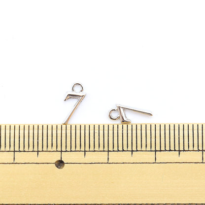 Handicraft bracket "Numeric parts 7 silver 2 pieces 271/0210"