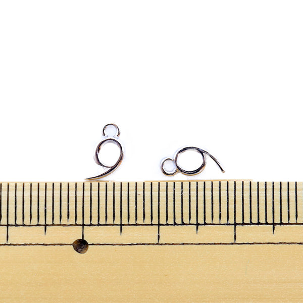 Handicraft bracket "Numeric parts 9 silver 2 pieces 271/0212"