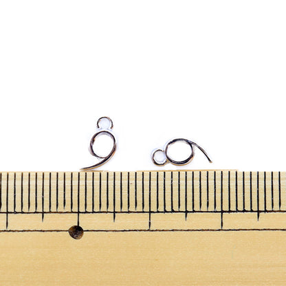 Handicraft bracket "Numeric parts 9 silver 2 pieces 271/0212"