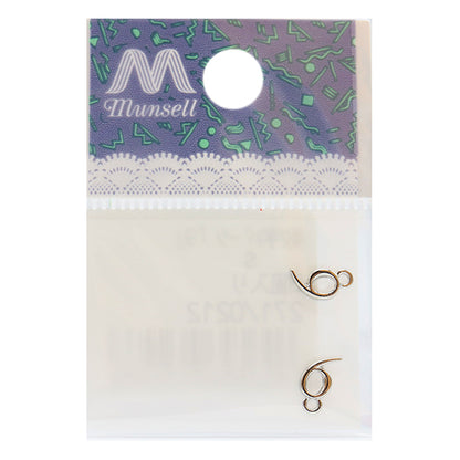 Handicraft bracket "Numeric parts 9 silver 2 pieces 271/0212"