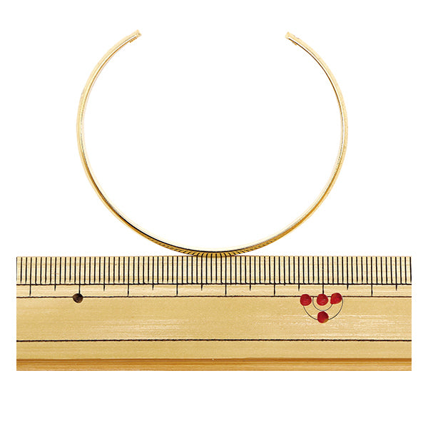Accessory material "Bangle with can 3 gold 271/0248"