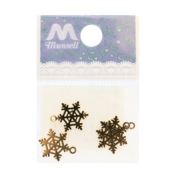 Raccords d'artisanat "Parts en cristal neige n ° 4 or 271-0038"