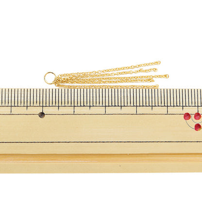 Staffa artigianale "Circa 4 cm Catena piccola piccola dimensione 5 Oro 271/0097G"