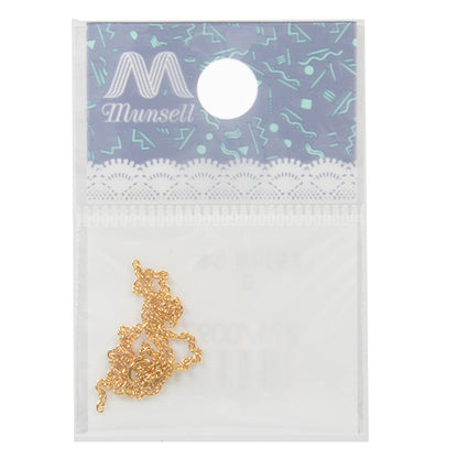 Staffa artigianale "Circa 4 cm Catena piccola piccola dimensione 5 Oro 271/0097G"