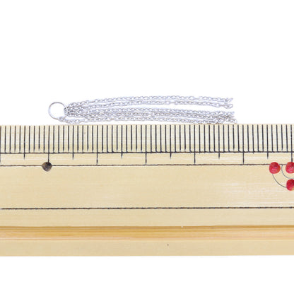 Staffa artigianale "Circa 4 cm Catena di piccole dimensioni 5 argento 271/0097S"