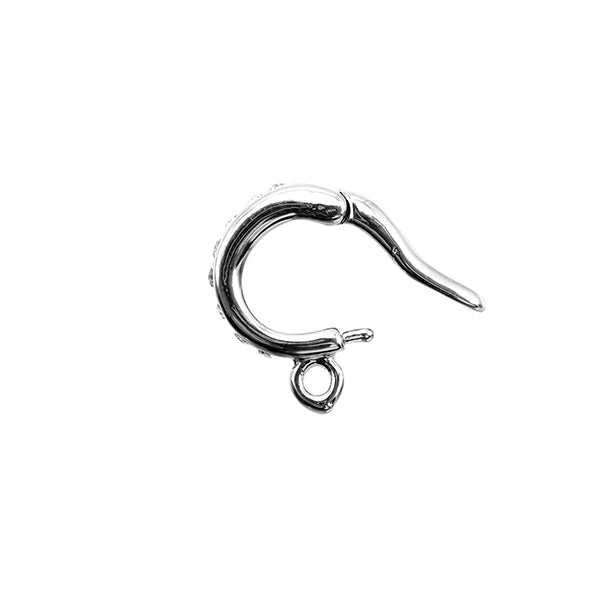 Staffa per artigianato "argento con clicker pietra 271/0178"