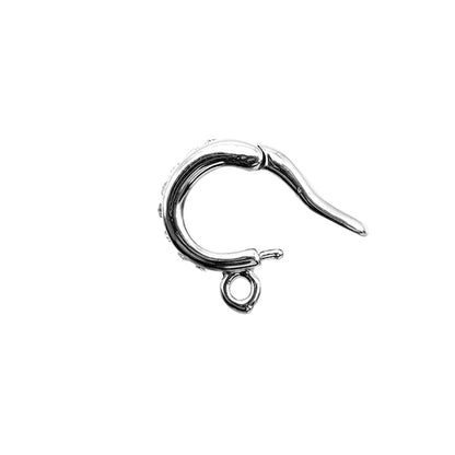 Staffa per artigianato "argento con clicker pietra 271/0178"